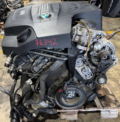 BMW 435I Xdrive F32 2014 12-16 3,0 L 6 cilindros AWD motor montaje OEM N55B30A Foto 1 de 4