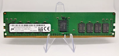 Micron 16GB DDR4-2666 ECC RDIMM MTA18ASF2G72PDZ-2G6H1SK Server Memory - Image 1 of 2