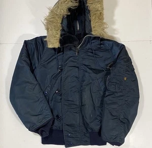 Giacca vintage Alpha Industries N-2B pilota volo aviatore USA pesante USAF - Foto 1 di 5