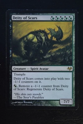 Magic The Gathering MTG DEITY OF SCARS Eventide LP Lightly Played - Image 1 of 2