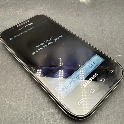 Samsung Galaxy S Fascinate SCH-i500 Verizon Black Smartphone-Reset - Image 1 of 4