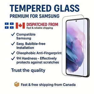 Verre Trempé pour Samsung Galaxy S21 S22 S23 S24 S25 Versions + et Ultra - Photo 1 sur 6
