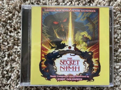 THE SECRET OF NIMH Jerry Goldsmith LIMITED/EXPANDED Intrada (2015) cd SEALED OOP - Image 1 of 3