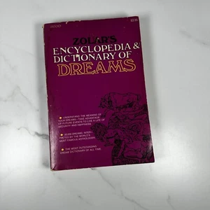 Zolar's Encyclopedia & Dictionary of Dreams by Zolar Staff 1978 Printing - Picture 1 of 5