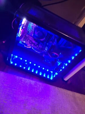 Gaming PC I7 with a Brand New RX 580 500GB SSD and 1TB HDD Ready for Gaming - Image 1 of 4