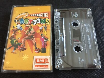 Cartoons Toontastic! Cassette Tape (Flex Records 2000) - Image 1 of 4