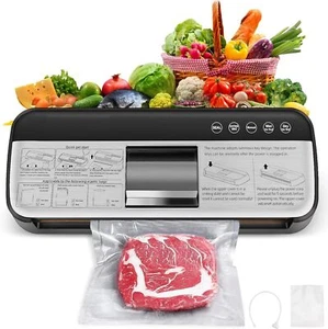 Professional Food Vacuum Sealer Machine, 85KPA Powerful Suction, 300mm Wide Seal - Picture 1 of 10