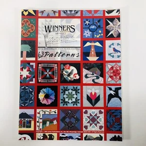 20th Anniversary State Block Contest 63 Patterns Quilter's Newsletter 1989 - Bild 1 von 10