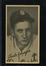 Charley Gehringer 1936 R314 Goudey Wide Pen Premiums Vg-Ex Mk on Back