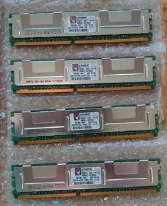 8GB --  4 x 2GB KINGSTON Workstation - Server Modul - Arbeitsspeicher - Bild 1 von 1
