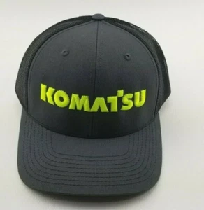 KOMATSU CONSTRUCTION MINING UTILITY HAT CAP ADJUSTABLE RICHARDSON 112 - Picture 1 of 7