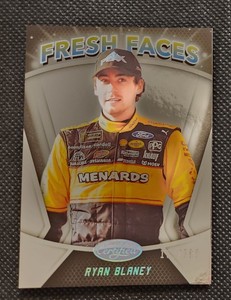 2018 Panini Certified Racing Ryan Blaney Fresh Faces #/199