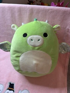 Grüner Drache Squishmallow Plüsch von Kellytoy - weich, kuschelig und bezaubernd - Bild 1 von 5