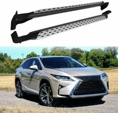 Barra Nerf estribo lateral puerta estribo compatible con Lexus RX RX350L RX450hL 2017-2021 Foto 1 de 4