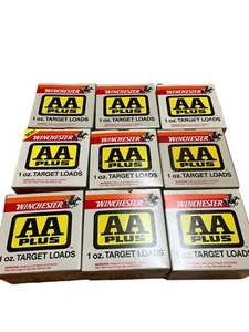 9 Vintage winchester, AA plus Shotgun shell 12ga 1 Ounce Target Loads Empty Box - Picture 1 of 11