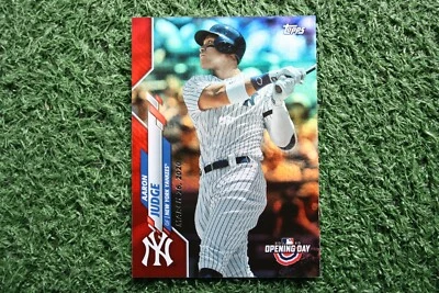 Aaron Judge 2020 Topps Opening Day #31 Red Foil SP - Image 1 of 2