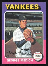 1975 Topps #426 George Medich - - - Very Good