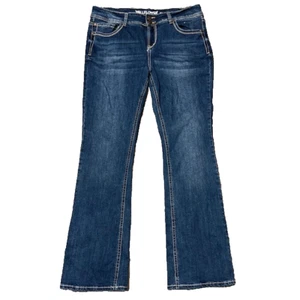 Women’s Jeans Size 17 Long Wallflower Luscious Curvy Fit Medium Stretch Denim - Picture 1 of 6