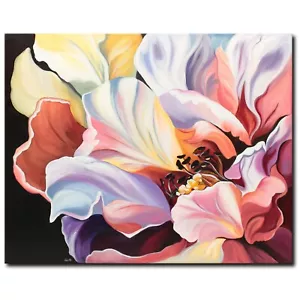 Cuadro acrílico original pintura flores pintura abstracta XXL arte moderno PINTADO A MANO - Imagen 1 de 8