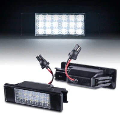 2 luci targa led per vw crafter | anno 2006 - 2016 - Immagine 1 di 4