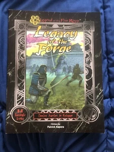 AEG L5R RPG 1st-2nd Ed Legacy of the Forge VG+ - Picture 1 of 2