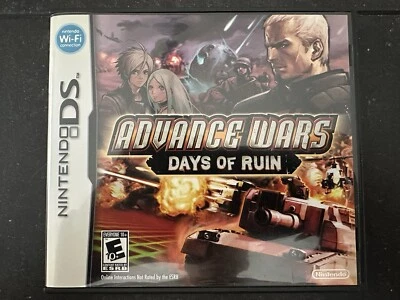 Advance Wars Days of Ruin Nintendo DS Video Game Complete w Case & Manual - Image 1 of 4