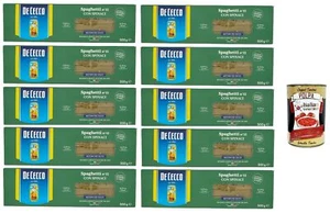 10x De Cecco Pasta Spaghetti Nr. 12 Mit Spinat 500gr+Italian Gourmet Polpa 400g - Bild 1 von 1