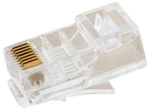 RJ45 Cat6e Conectores, Paquete De 50 - HAY- RJ45CAT6-50RAP - Imagen 1 de 1