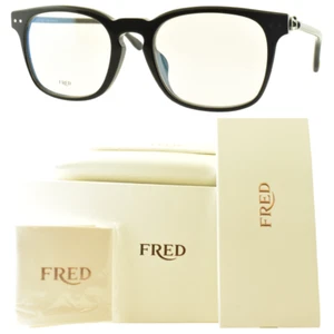 NUOVO!! FRED FG50006U 54 001 telaio ottico unisex quadrato cerchio completo nero - Foto 1 di 7
