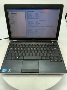 DELL LATITUDE E6230 I5-3340M 2.70GHz 12.5" 2GB NO HDD/ NO ADAPTER - Imagen 1 de 10