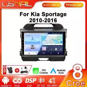 Android Auto Car Radio For Kia Sportage 10-16 DSP Stereo 4G Carplay GPS 2DIN BT - Picture 1 of 32