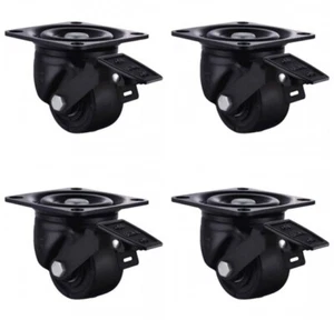 4PCS Swivel with brakes Casters for HEAVY LOAD 300kg per wheel, (wheel 50MM/2") - Picture 1 of 2