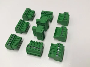 Phoenix Contact Phoenix Connector PCB Terminal Block 5 pin 3.5mm Lot of 10  - Picture 1 of 3