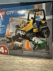 LEGO CITY: Roadwork Truck (60284) 2 Pak Retired  4 + Nib - Picture 1 of 6