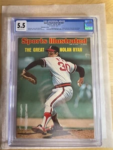 Nolan Ryan 1st Sports Illustrated CGC 5.5 Abo 16.06.75 New Slab! - Bild 1 von 4