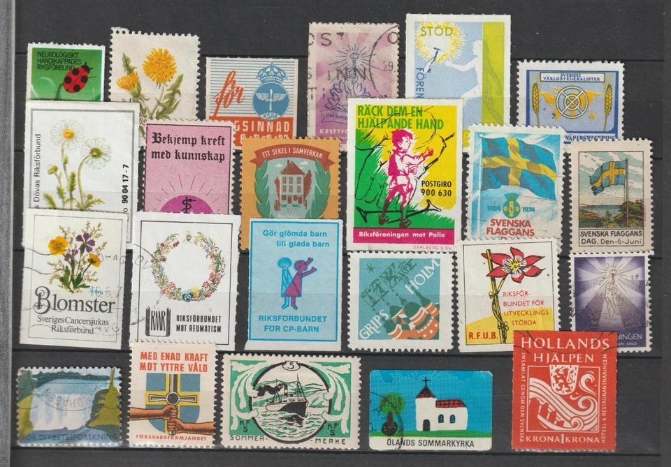 Suecia Cenicientas Póster Estampillas Viñetas Exposición Julio Aniversario Selección 3 Foto 1 de 1