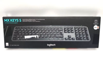 Logitech MX Keys S kabellos-Tastatur - Grafit QWERTZ Deutsch - Bild 1 von 4