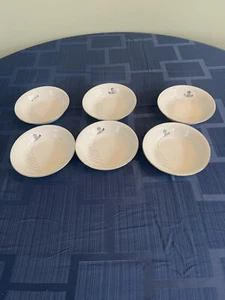 6Vtg treasure chest caprice Dessert Berry Bowls 5.2/5 Inches - Picture 1 of 12