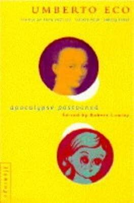 Apocalypse Postponed by Eco, Umberto Paperback Book The Fast Free Shipping - Image 1 of 2