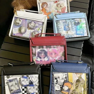 Japanische Lolita Damenhandtasche Mädchen Ita Bag transparent Kuriertasche Schultertasche - Bild 1 von 15