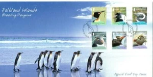 FALKLAND ISLANDS 2008 BREEDING PENGUINS  FDC PORT STANLEY - Picture 1 of 1