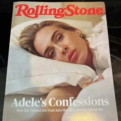 ROLLING STONE MAGAZINE ADELE COVER DECEMBER 2021 ISSUE 1358 NEW - Image 1 of 4