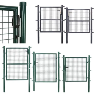 Gartentor Stabmattenzaun-Tor Gartentür Hoftür Zauntor Metall Gartenpforte Tor - Bild 1 von 15