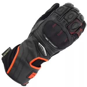 Richa Extreme 2 Goretex Gore-Tex Waterproof D30 Motorcycle Gloves Black Flo Red - Picture 1 of 4