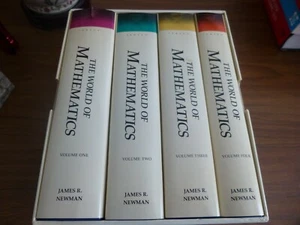 The World of Mathematics A Small Library of the Literature James E. Newman 1988 - Picture 1 of 10