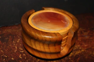 Super Hermoso Excelente Juego de Posavasos de Ágata Natural 7 Piezas - Imagen 1 de 3