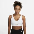 Nike Dri-FIT Indy Plunge Cut-out Medium-Support Padded Sports Bra Size M