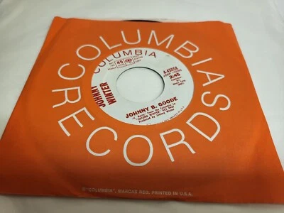 Johnny Winter  Johnny B. Goode/Johnny B. Goode  Promo Rock & Roll 1969 Columbia Foto 1 de 4