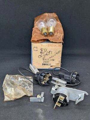 NOS 1963 BUICK SPECIAL DELUXE ACCESSORY BACKUP REVERSE LIGHT LAMP KIT W/ SWITCH - Image 1 of 4