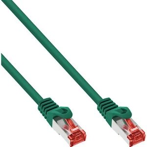 InLine® Patchkabel, S/FTP (PiMf), Cat.6, halogenfrei, Kupfer, grün, 2m - Bild 1 von 1